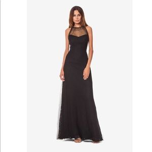 Navy lace bridesmaid dress size 16 but runs small